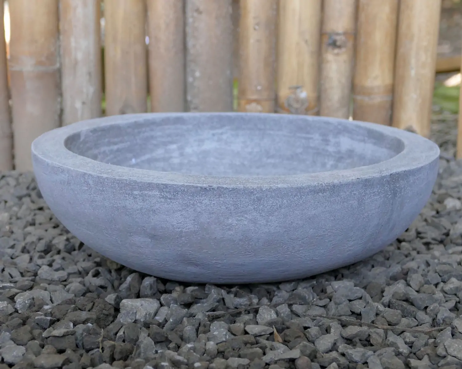 Product image 7 of the product “Surabaya - Bowl, plain, Ø 30 cm | cast stone ”
